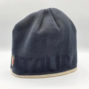 Puma Italia Beanie Hat Cap Navy Blue Soccer Football Italian One SIze